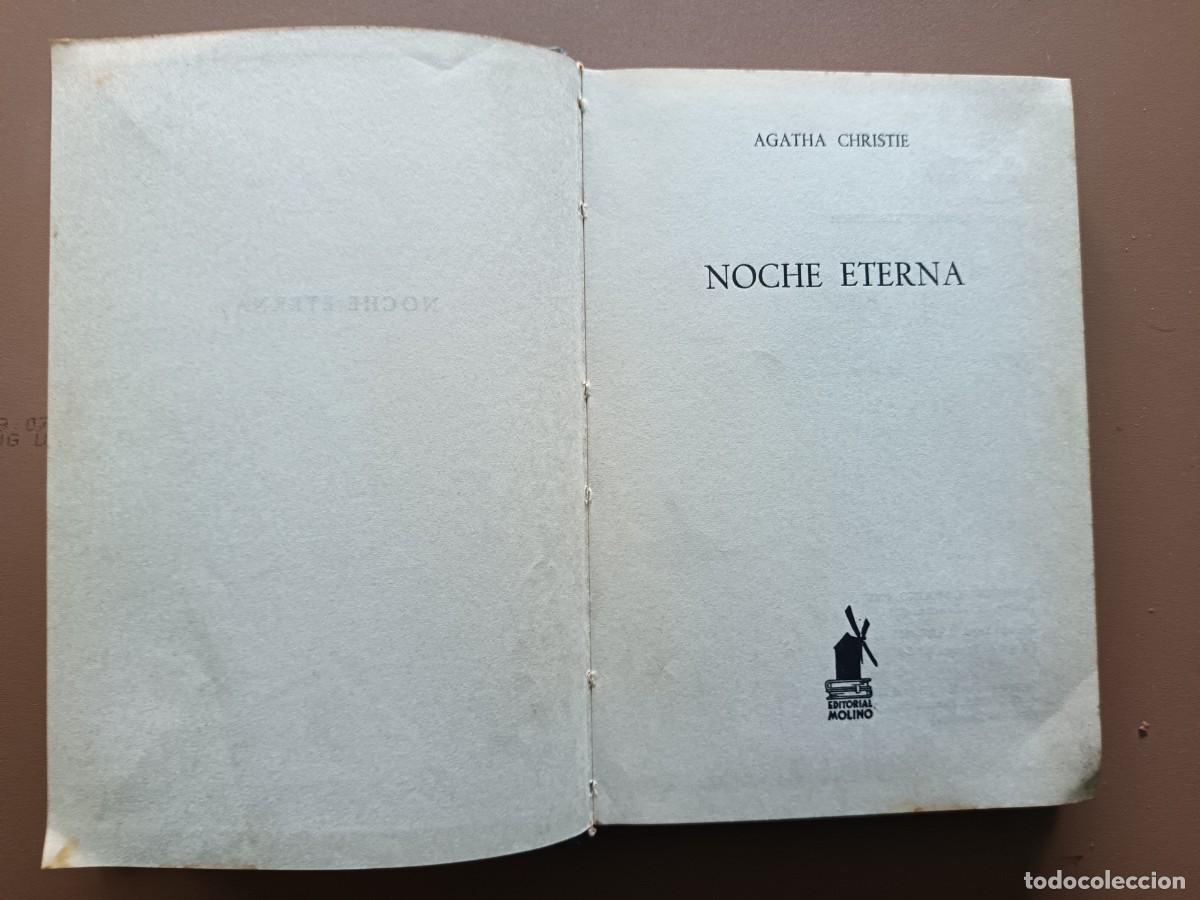 Libros: NOCHE ETERNA- &Aacute;GATHA CHRISTIE- 1968 - Foto 3