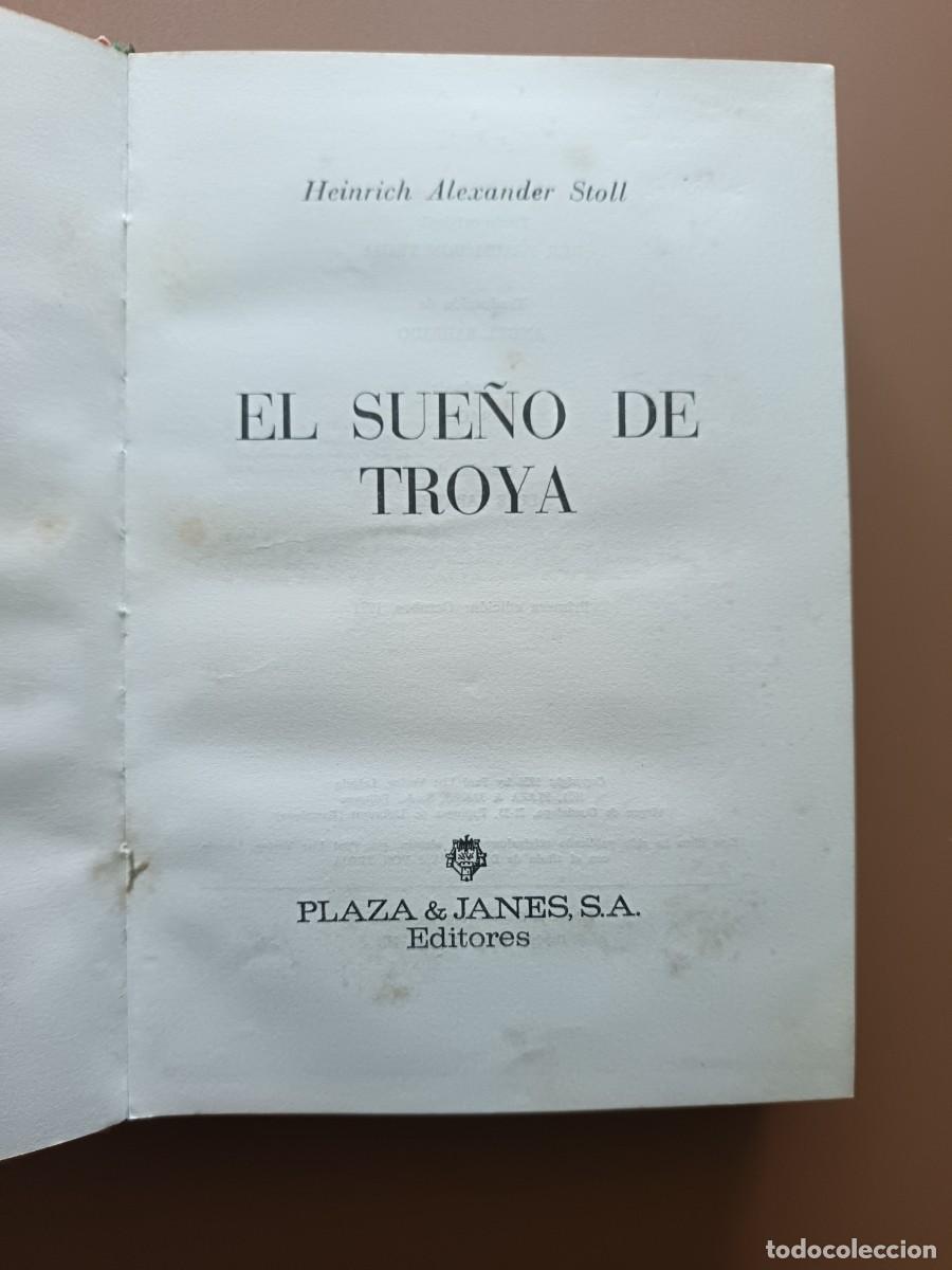 Libros: EL SUE&Ntilde;O DE TROYA- H.A. STOLL- 1971 - Foto 3