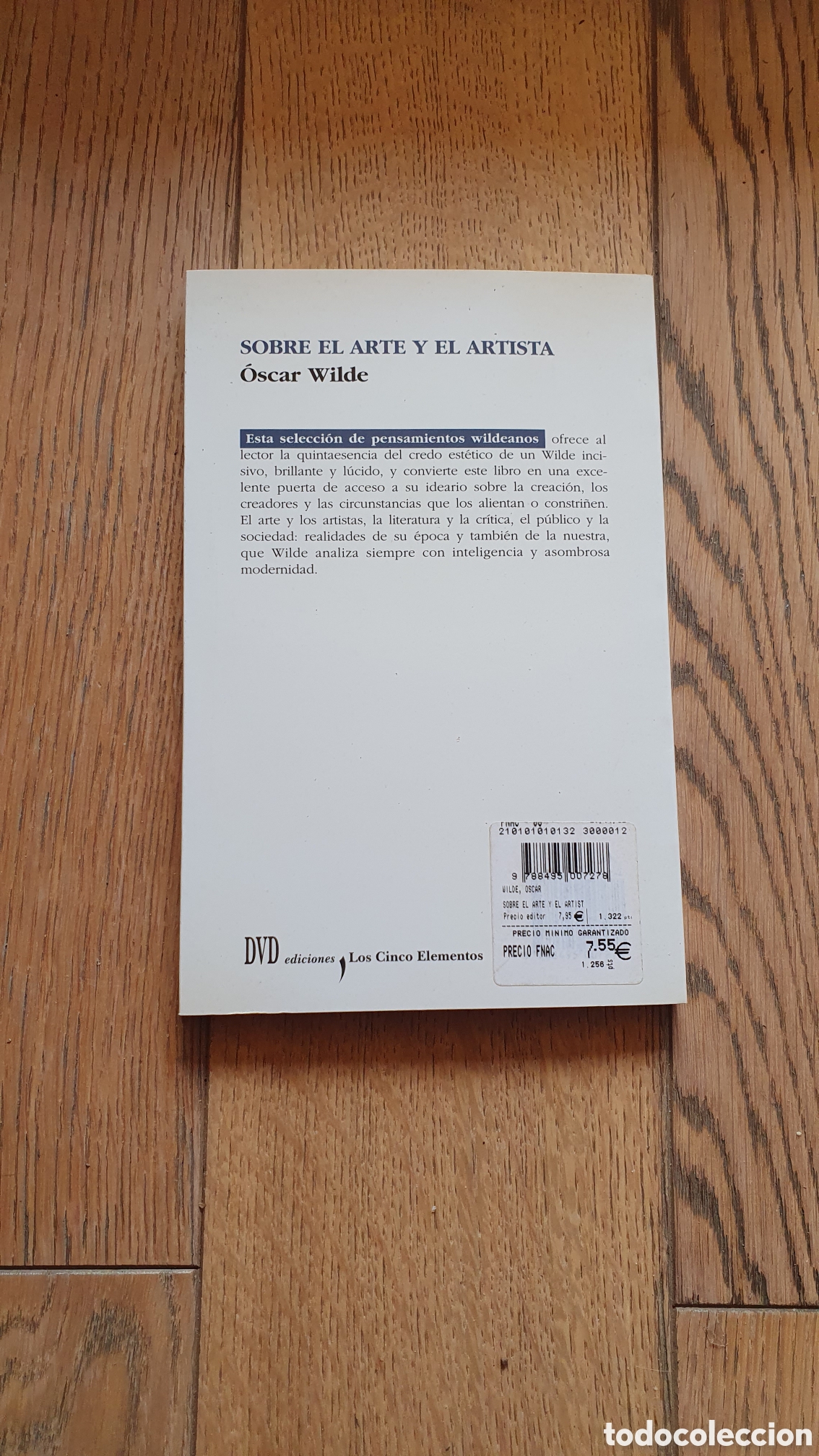 Libros: Oscar Wilde: Sobre el Arte y el Artista - Foto 2