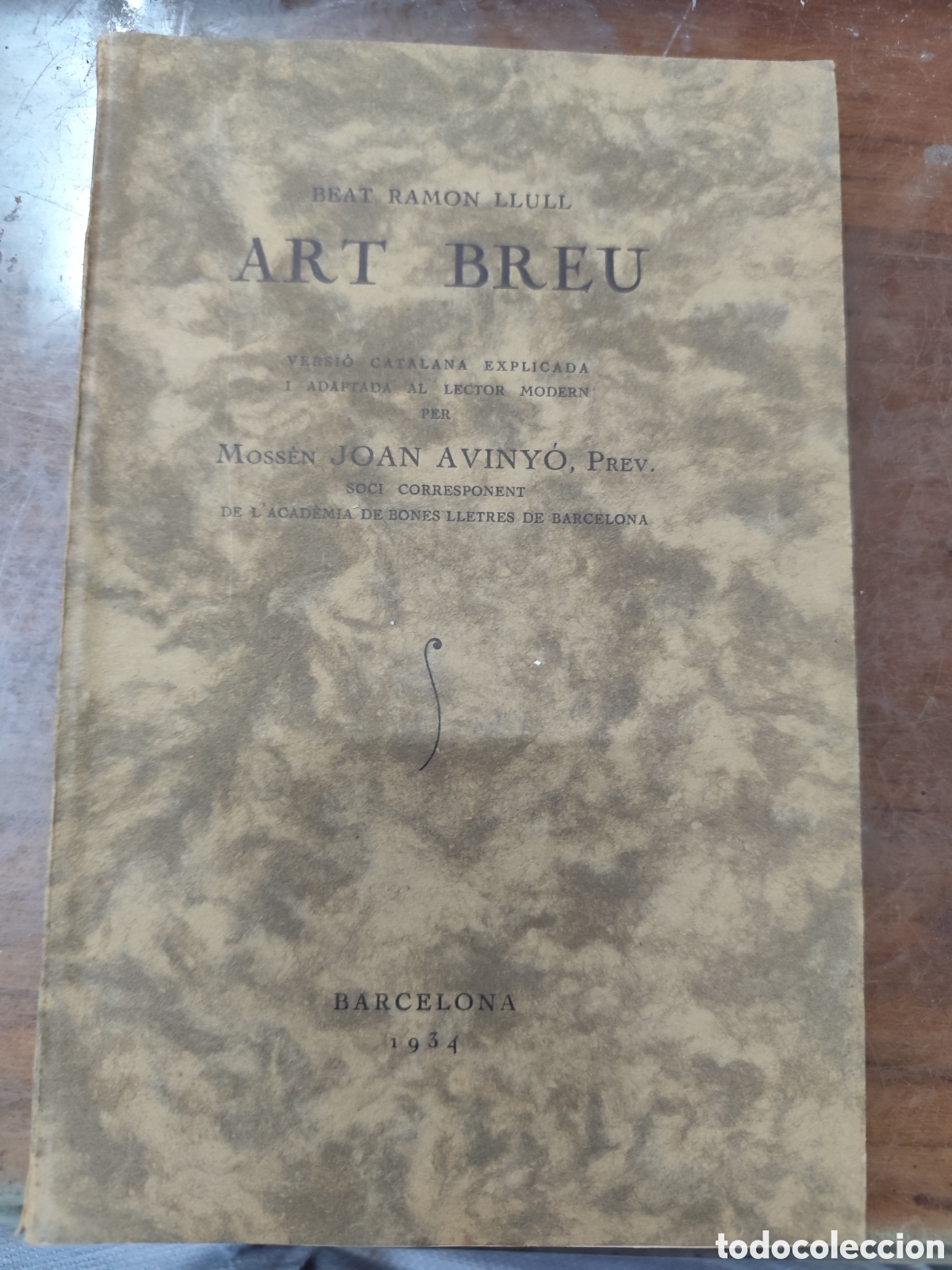 Libros: ART BREU. A&ntilde;o 1934 - BEAT RAMON LLULL - Foto 1