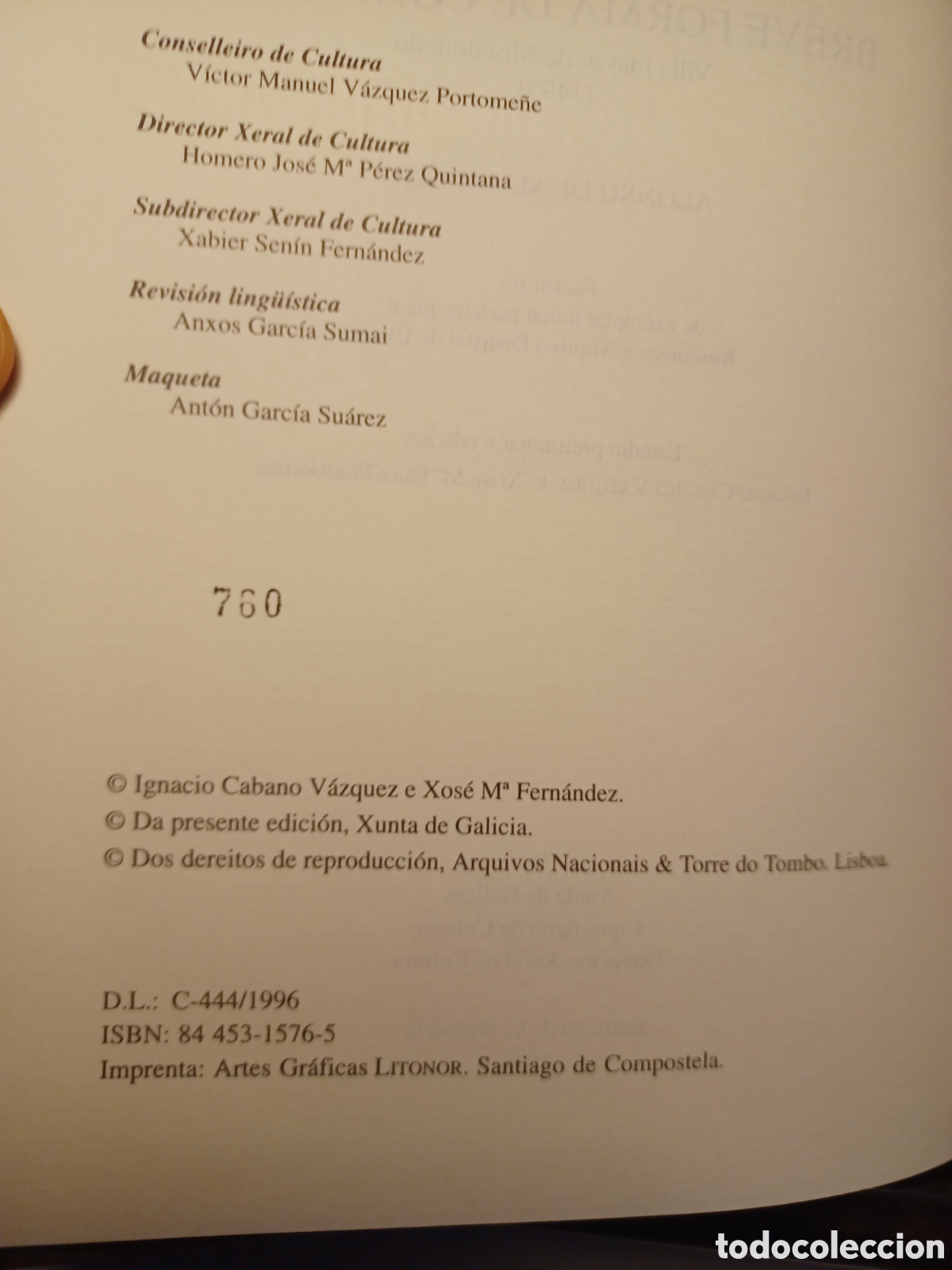 Libros: Breve forma de confesi&oacute;n/ Alonso de Madrigal/ Facs&iacute;mil/ Xunta ,1995 - Foto 5