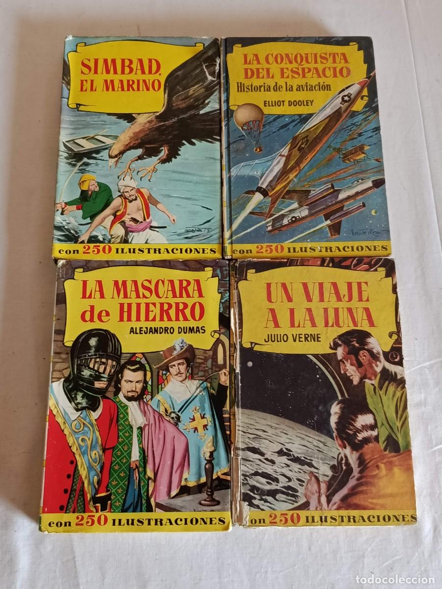 Libros: lote 4 libros Colecci&oacute;n Historias con 250 ilustraciones