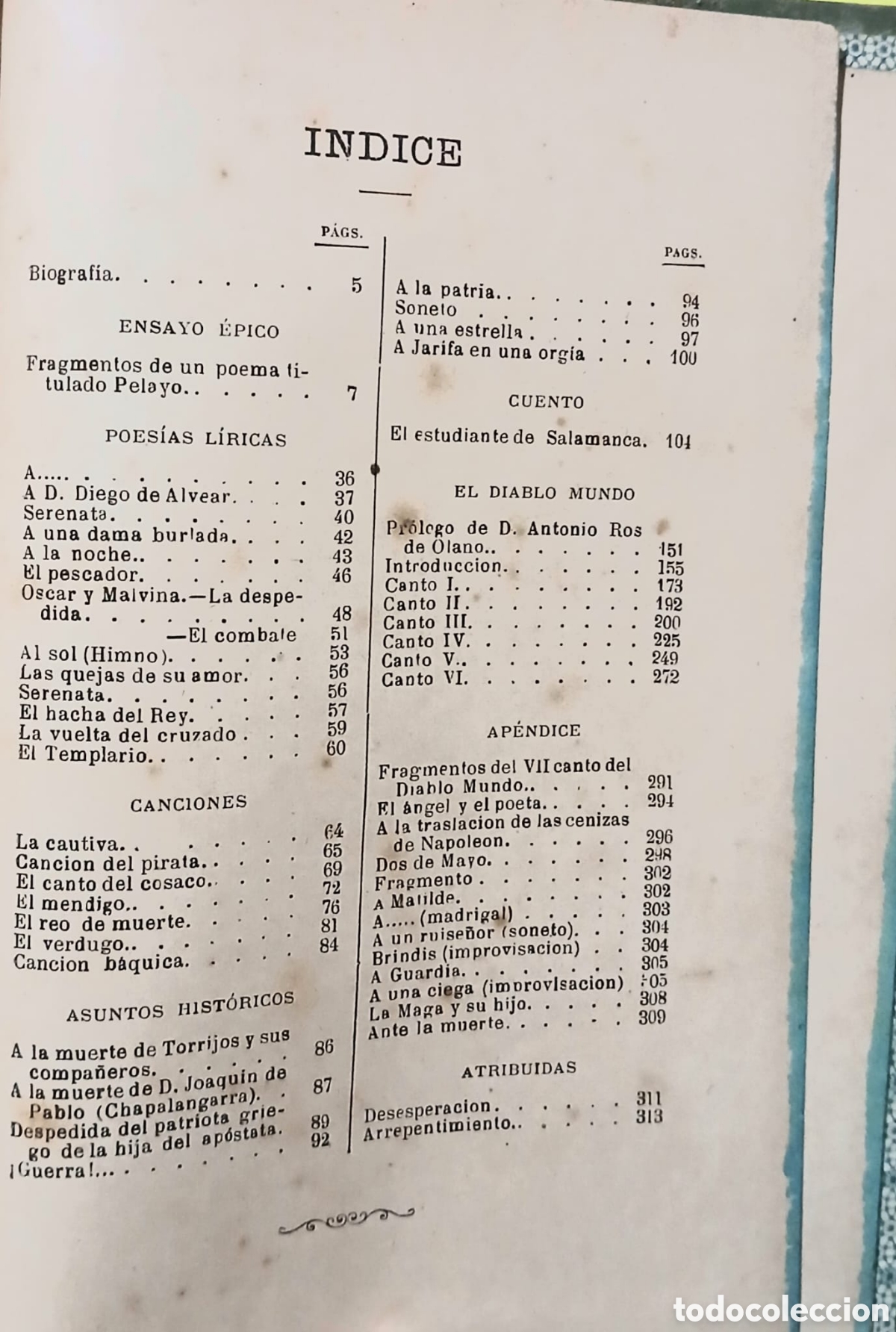 Libros: Obras po&eacute;ticas de Espronceda - Foto 6