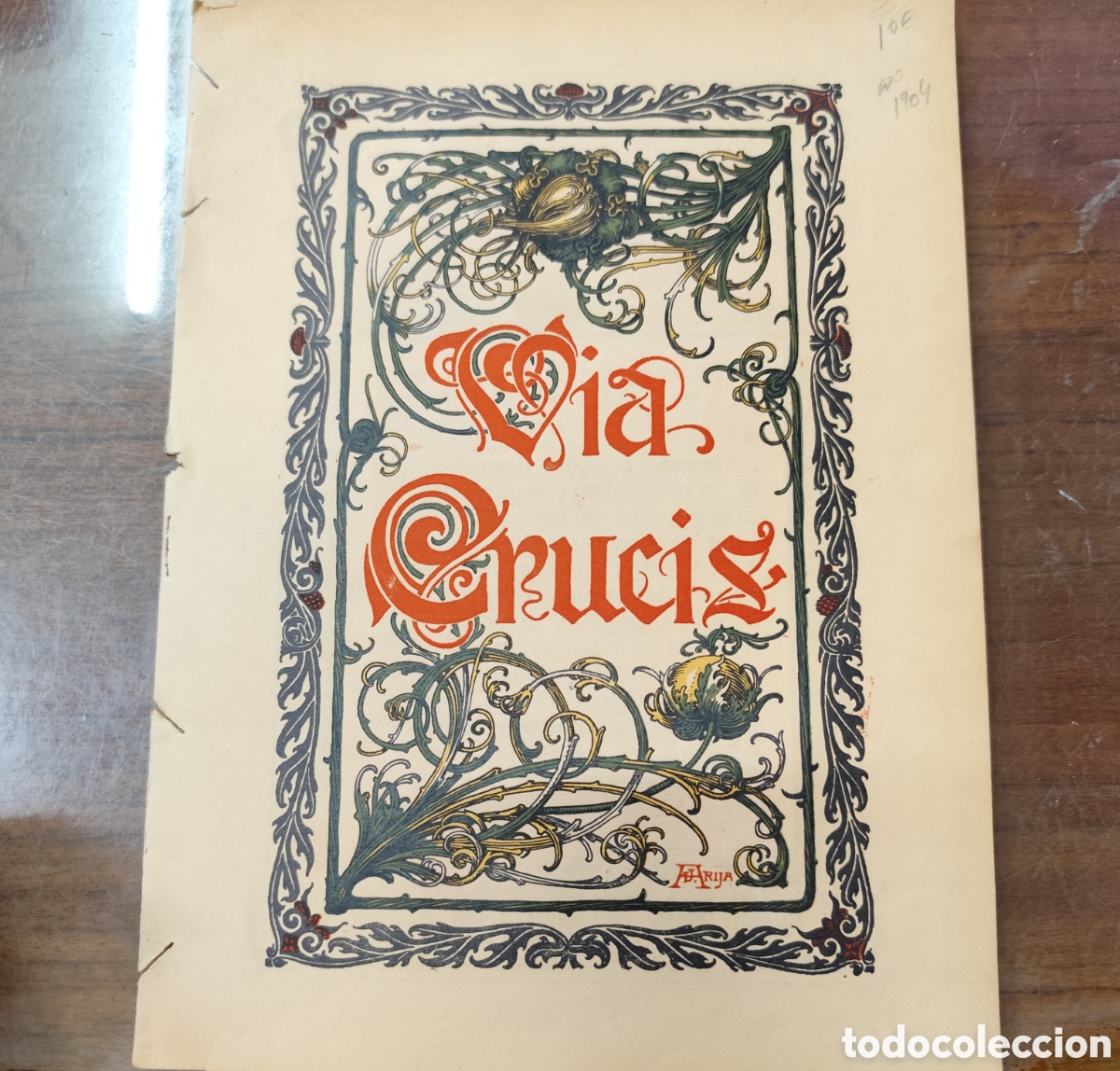 Libri di seconda mano: VIA CRUCIS. 1&ordf; Edici&oacute;n. A&ntilde;o 1904