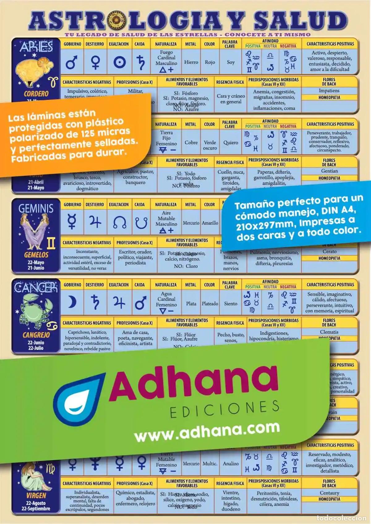 Libros: ASTROLOG&Iacute;A Y SALUD (L&Aacute;MINA) - Foto 1