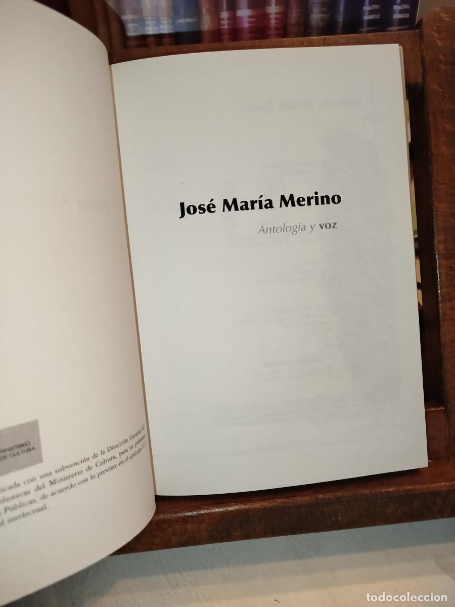 Libros: Antolog&iacute;a y voz - Merino, Jos&eacute; Mar&iacute;a - Foto 5