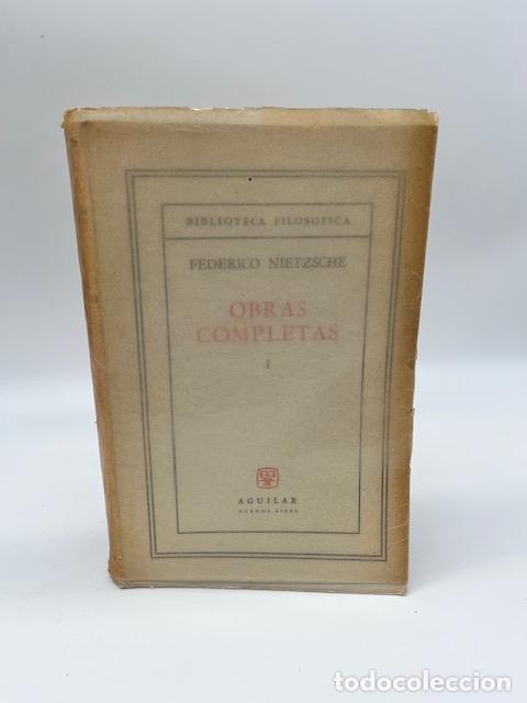 Libros: NIETZSCHE, Friedrich. - Obras Completas. Vol. I. - Foto 1