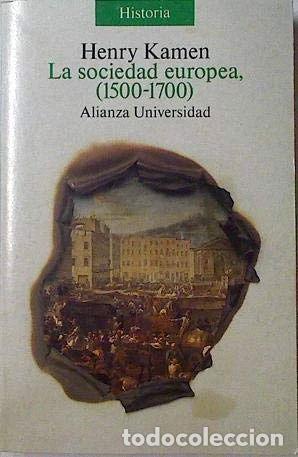 Libros: La sociedad europea, 1500-1700- 9788420624754