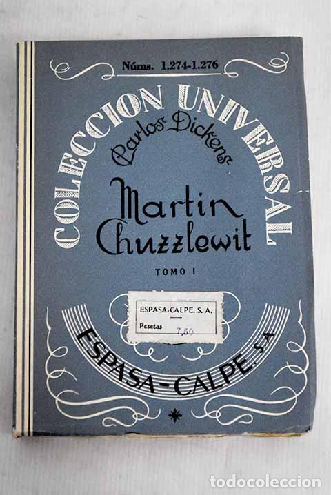 Libros: Mart&iacute;n Chuzzlewit, tomo I.- Dickens, Charles - Foto 1