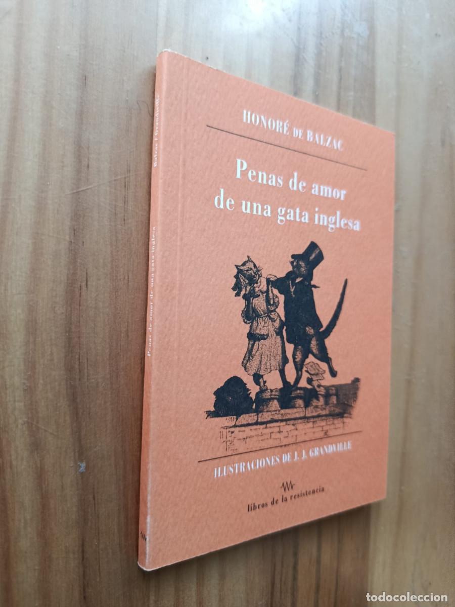 Libros: PENAS DE AMOR DE UNA GATA INGLESA - HONORE DE BALZAC - Foto 1