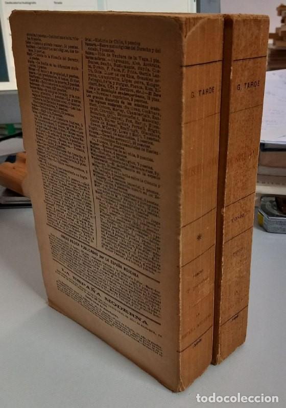 Libros: Filosof&iacute;a penal. (2 vol..) - TARDE, G.: - Foto 7