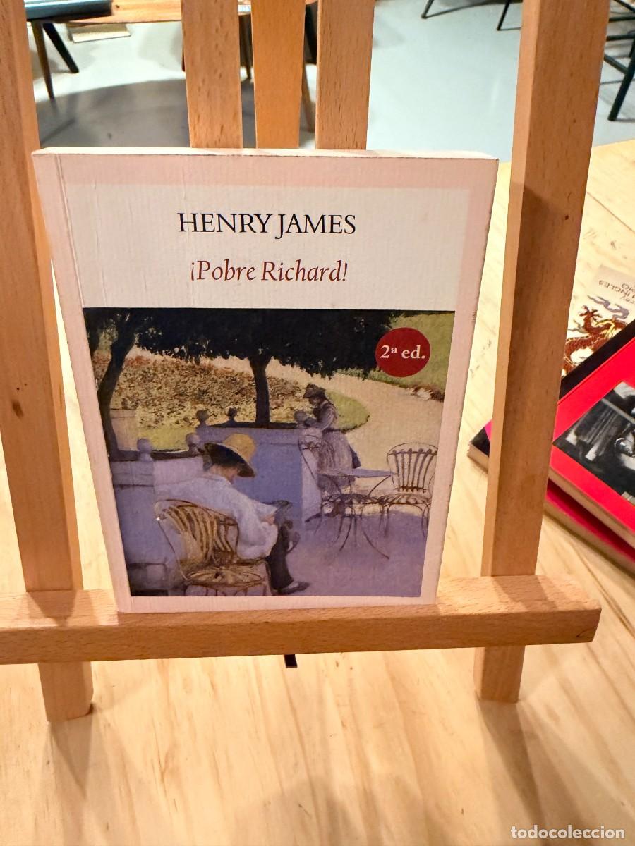 Libros: &iexcl;POBRE RICHARD!- HENRY JAMES - Foto 1