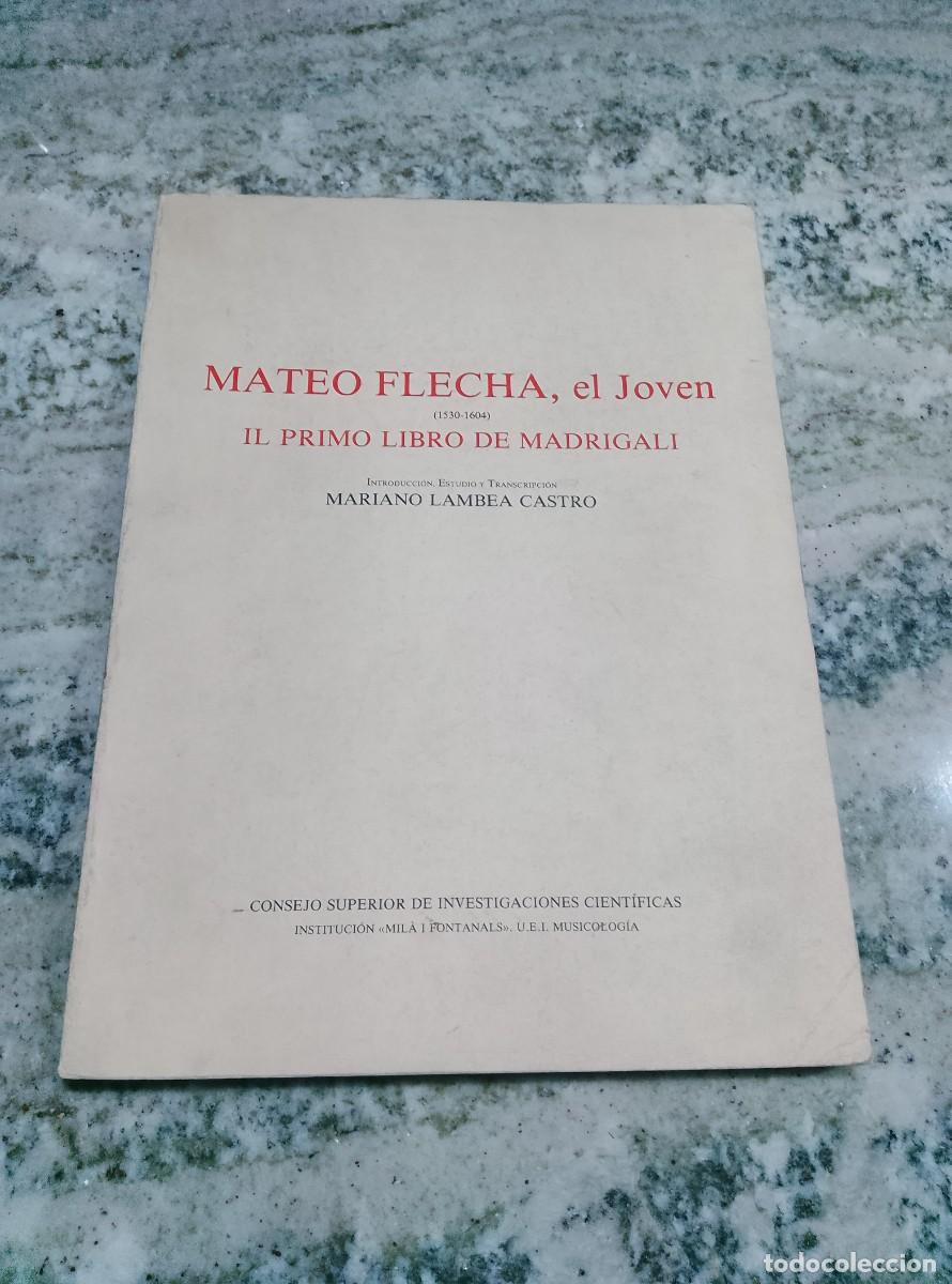 B&uuml;cher: Mateo Flecha, el joven - Mariano Lambea Castro (Introducci&oacute;n, Estudio y Transcripci&oacute;n) - MATEO FLECH