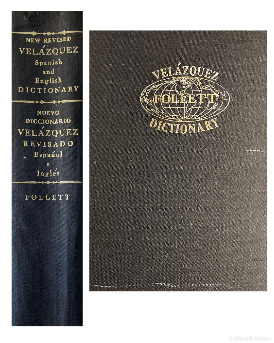 Libros: NEW REVISED VELAZQUEZ SPANISH ENGLISH DICTIONARY - MARIANO VELAZQUEZ DE LA CADENA