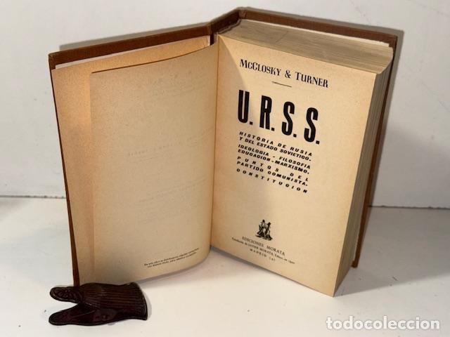 Libros: U.R.S.S. HISTORIA DE RUISA Y EL ESTADO SOVIETICO - Foto 1