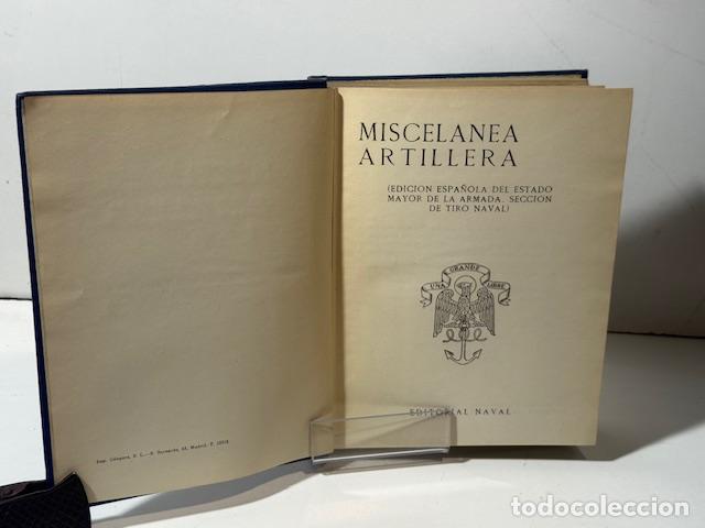 Libros: MISCELANEA ARTILLERA - Foto 3
