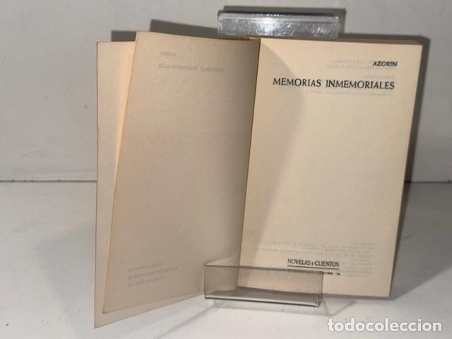 Libros: MEMORIAS INMEMORIALES AZORIN - Foto 2