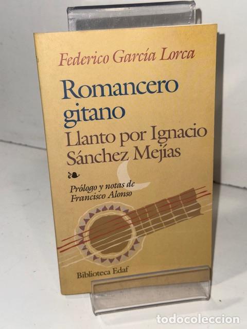 Libros: ROMANCERO GITANO LLANTO POR IGNACIO SANCHEZ MEJIAS - Foto 1