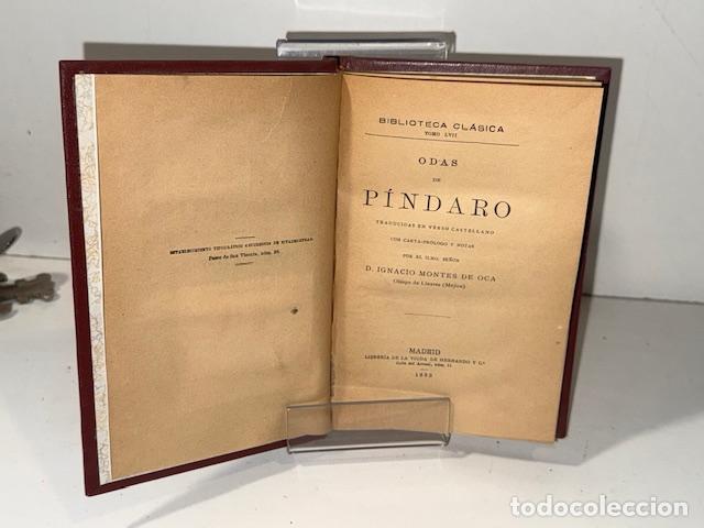 Libros: ODAS DE PINDARO - Foto 2