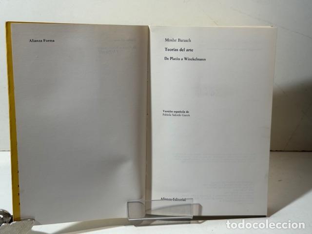 Libros: TEORIAS DEL ARTE DE PLATON A WINCKELMANN - Foto 2