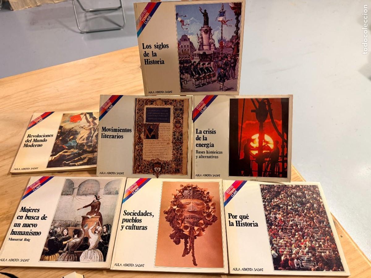 Livros em segunda m&atilde;o: TEMAS CLAVE SALVAT- 7 N&Uacute;MEROS