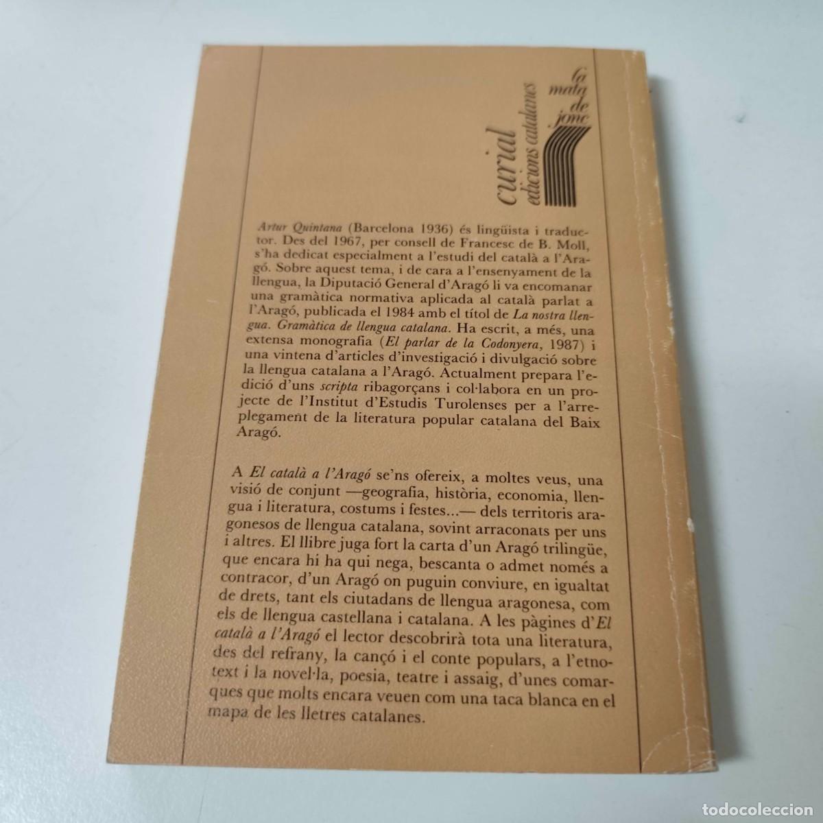Libros: Artur Quintana - El catal&agrave; a lArag&oacute; - Foto 2