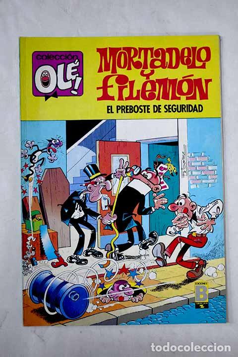 Libros: Mortadelo y Filem&oacute;n: el preboste de seguridad.- Ib&aacute;&ntilde;ez, F.