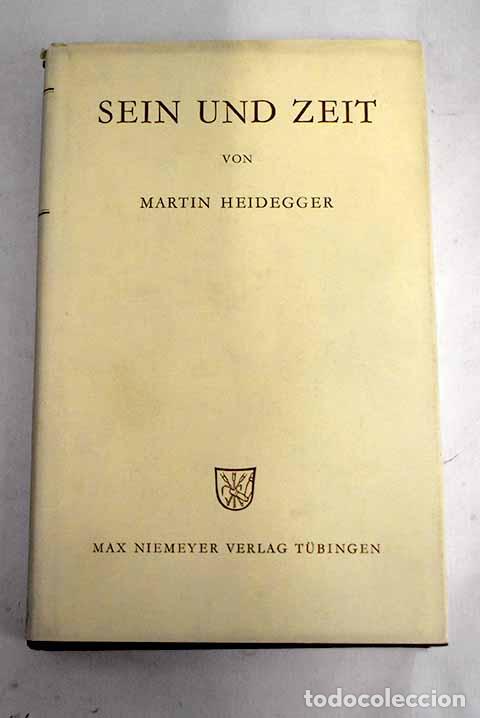 Libros: Sein und Zeit: Heidegger, Martin.- Heidegger, Martin