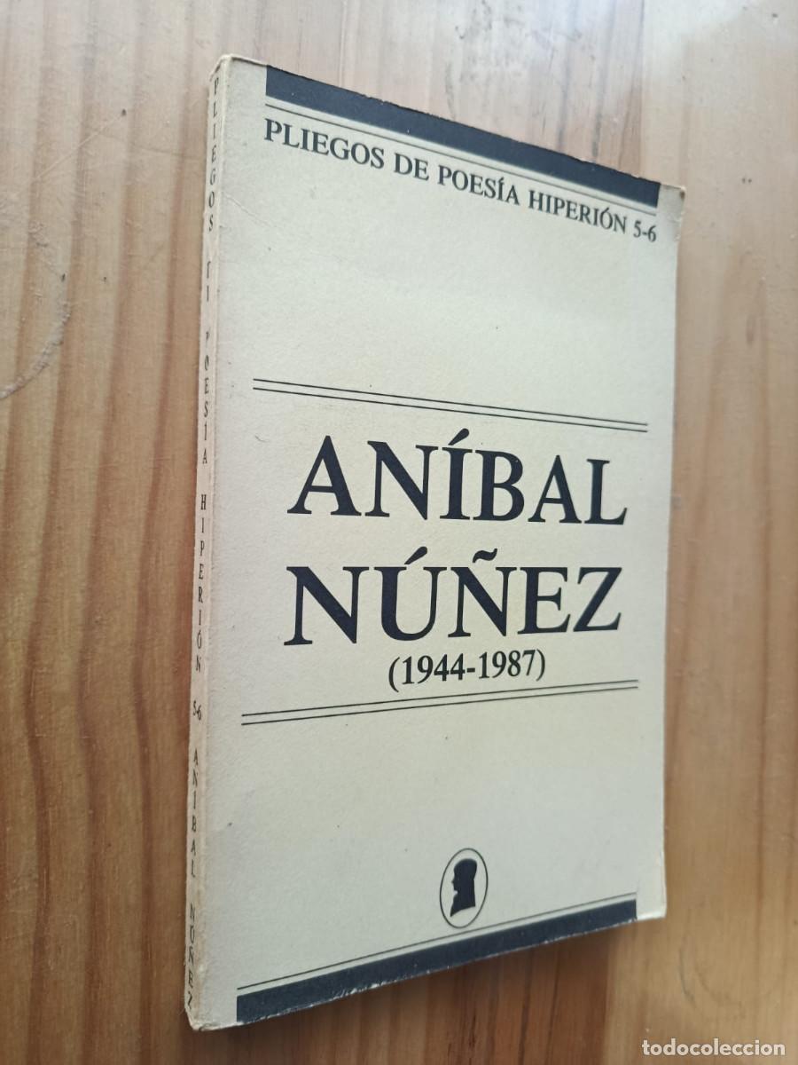 Livres: An&iacute;bal N&uacute;&ntilde;ez (1944-1987). 142 Pliegos de Poes&iacute;a Hiperi&oacute;n 5-6 - An&iacute;bal N&uacute;&ntilde;ez (1944-1987).