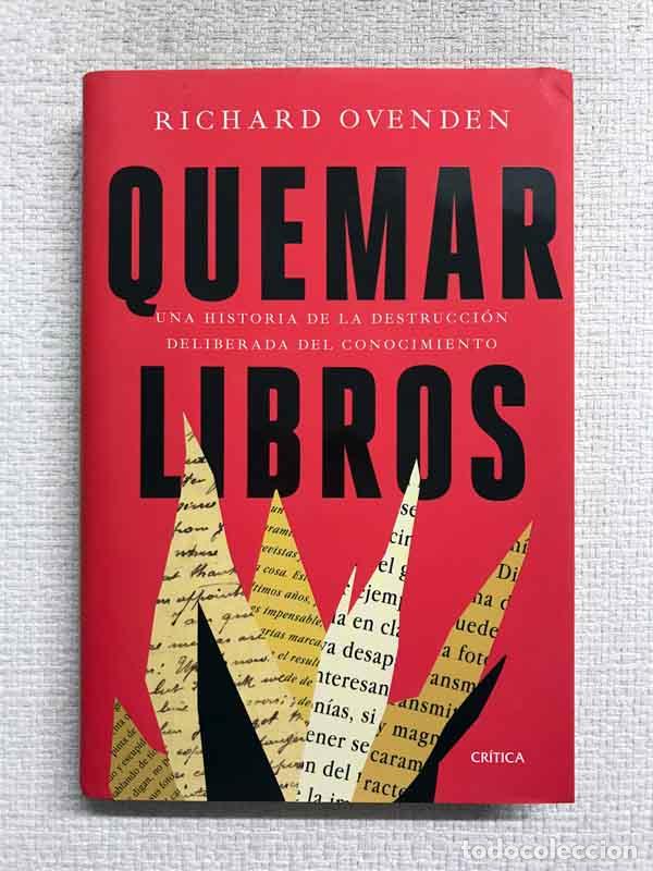 Libros: Quemar libros - Richard Ovenden - Foto 1