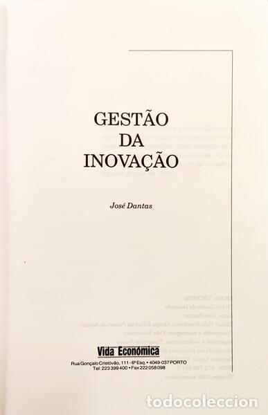 Libros: DANTAS. (Lu&iacute;s) - GEST&Atilde;O DA INOVA&Ccedil;&Atilde;O. - Foto 2