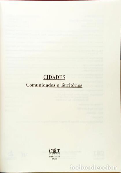 Libros: CIDADES: COMUNIDADES E TERRIT&Oacute;RIOS, N.&ordm; 9, DEZEMBRO 2004. - Foto 2
