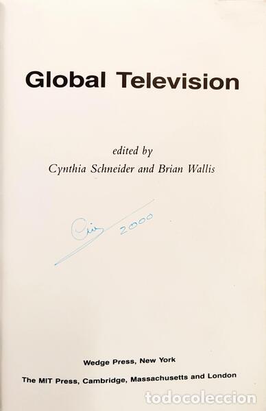 Libros: SCHNEIDER. (Cynthia) e Brian Wallis. - GLOBAL TELEVISION. - Foto 2