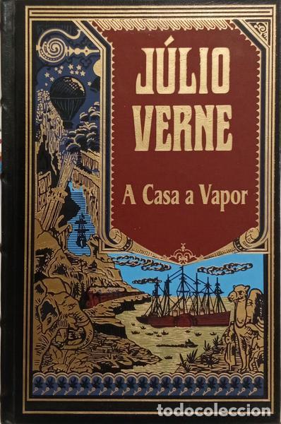 Libri di seconda mano: VERNE. (Jules) - A CASA A VAPOR.