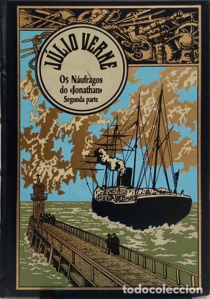 Libros: VERNE. (Jules) - OS N&Aacute;UFRAGOS DO &laquo;JONATHAN&raquo;. [2 VOLS.] - Foto 3