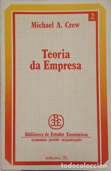 Libros: CREW. (Michael A.) - TEORIA DA EMPRESA. - Foto 1