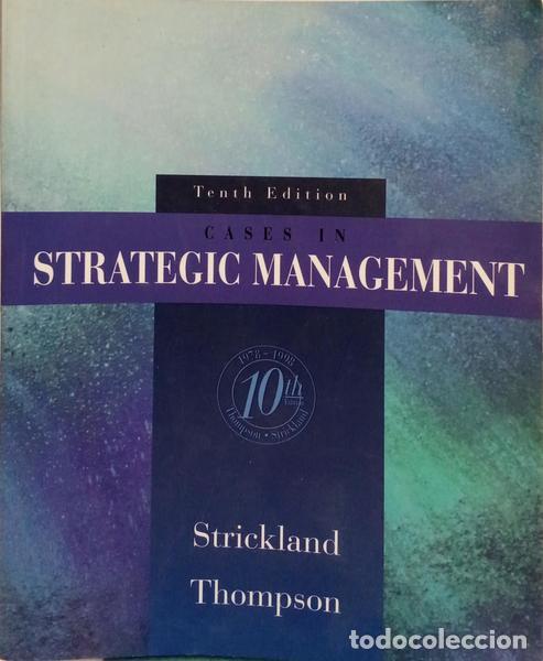 B&uuml;cher: STRICKLAND. (A. J.) e Arthur A. Thompson. - CASES IN STRATEGIC MANAGEMENT.