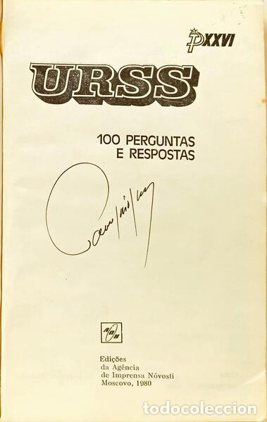 Libros: URSS, 100 PERGUNTAS E RESPOSTAS. - Foto 2