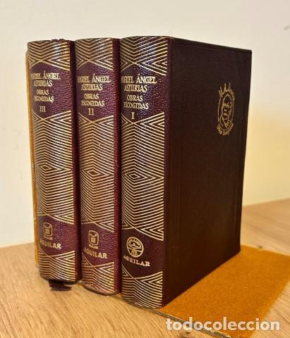 B&uuml;cher: Obras escogidas. Tres tomos. Completa. - Asturias, Miguel &Aacute;ngel