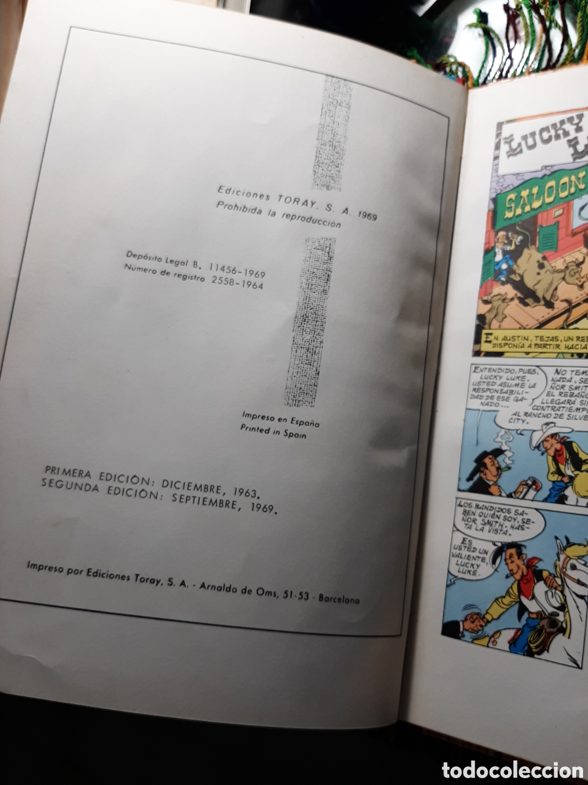 Libros: Lucky Luke El juez Ediciones Toray - Foto 4