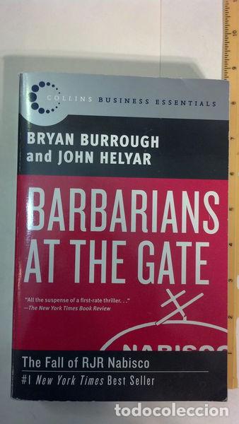 Libros: Barbarians at the Gate: The Fall of RJR Nabisco- 9780060536350