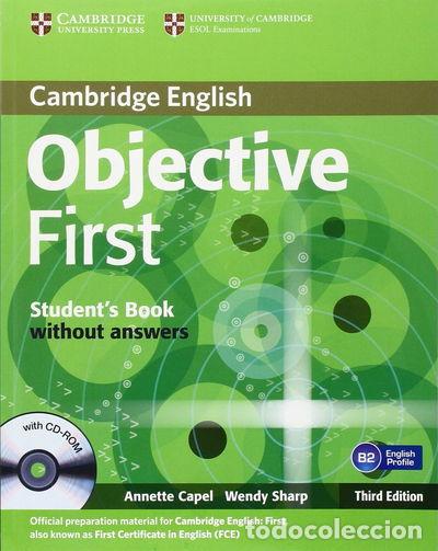 Libros: Objective First Students Book without Answers- 9780521178785 - Foto 1