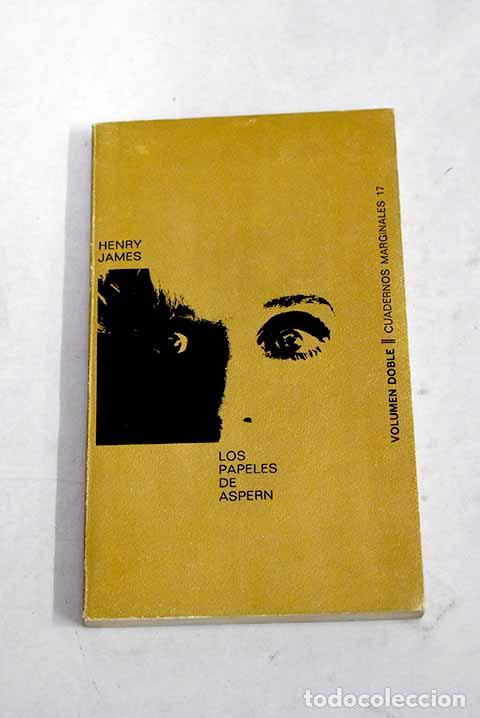 Libros: Los papeles de Aspern.- James, Henry - Foto 1