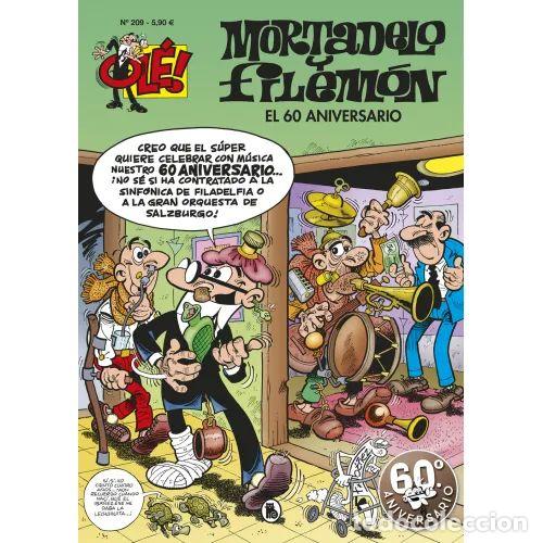 Libros: EL 60 ANIVERSARIO (OL&Eacute;! MORTADELO 209) - Ib&aacute;&ntilde;ez, Francisco