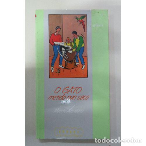 B&uuml;cher: O Gato Metido Nun Saco - Alberto Avenda&ntilde;o - Editorial Galaxia - 1997 - &Aacute;rbore a Partir de 10 Anos
