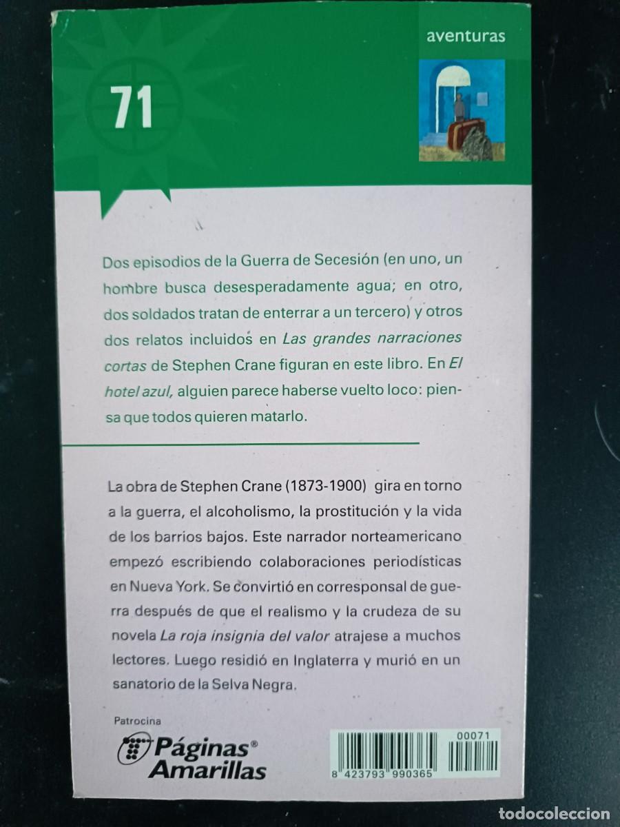 Libros: El hotel azul Stephen Crane - Foto 2