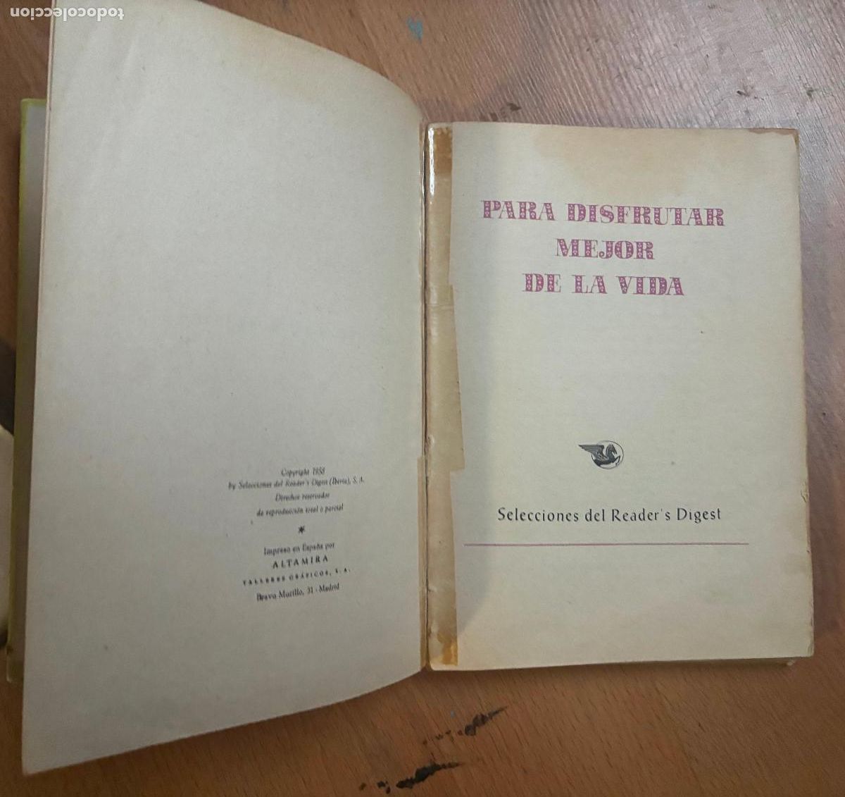 Libros: PARA DISFRUTAR MEJOR DE LA VIDA, Reader`s Digest - Foto 2