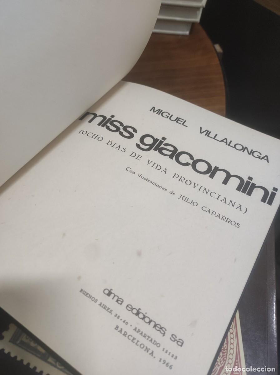 Libros: Miss Giacomini Miguel Villalonga - Foto 5