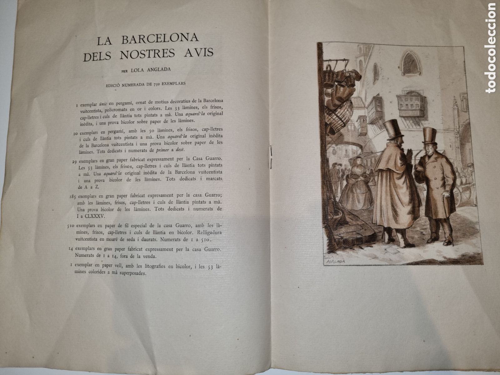 Libros: Lola Anglada. Presentaci&oacute; llibre La Barcelona dels nostres avis. 1947