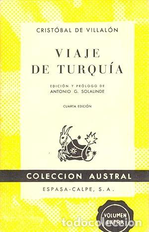 Libros: VIAJE DE TURQU&Iacute;A - De Villal&oacute;n,Crist&oacute;bal - Foto 1